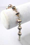 Ball Station Sterling Silver Bracelet