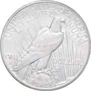 1925-S Peace Silver Dollar