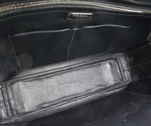 Prada Saffiane Cross-stitched Leather Travel Bag