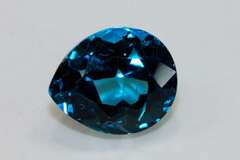 Pleasing, Plump London Blue Topaz Pair - 7.08 ct.