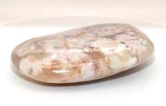 Flower Agate Palm Stone