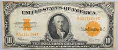 Higher Grade $10 1922 Gold Certificate