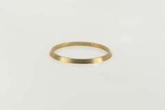 14K Yellow Gold Vintage NOS 1950's Stackable Plain Band Ring