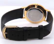 Movado Museum Classic Quartz Black Leather Strap