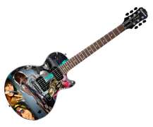 Aerosmith Steven Tyler Live Autographed Custom Graphics Gibson Epiphone Guitar ACOA