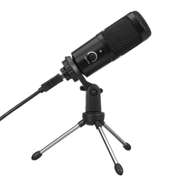 Wired USB Microphone with Tripod for Computer