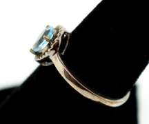 LeVian Sterling and Topaz Ring