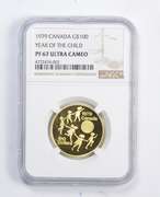 PF67 UCAM 1979 Canada 100 Dollars Gold Coin - Year Of The Child - NGC