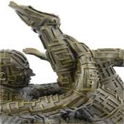 Yoga Exercise Bronze Sculpture