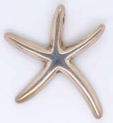 Vintage Sterling Silver Star Pendant
