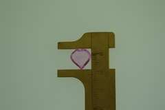 5.30ct Heart Shape Pink Sapphire Loose Stone