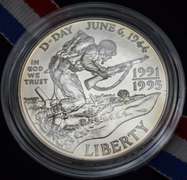 Lot Of 4 US Mint Commemorative Silver Coins.