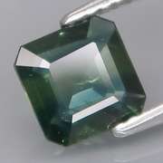 Heated only! 1.08ct blue green Sapphire