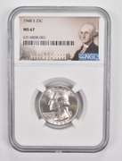 MS67 1948-S Washington Quarter - Graded NGC