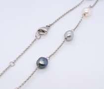 Sterling Silver Pearl Necklace