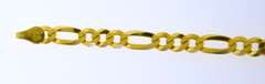 Italian Sterling Silver Figaro Bracelet