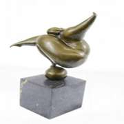 Modern Art Cast Bronze Statue