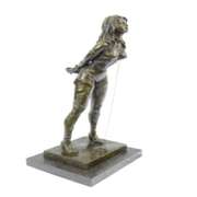Bondage Girl Bronze Sculpture