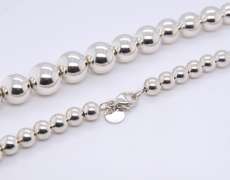 Tiffany & Co Hardware Graduated Ball Necklace