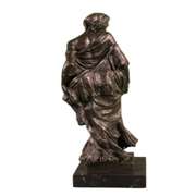 1920 Style Model Bronze Sculpture