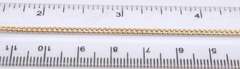 Popular Yellow Gold Curb Link Chain Necklace
