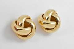 Sparkling Knot Earrings