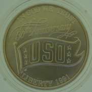 1991 Bill Of Rights Silver Dollar
