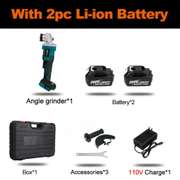 1600W 388VF 125mm Rechargeable Brushless Angle Grinder