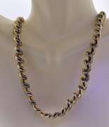 Vintage Italian sterling Silver San Marco Necklace