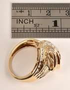 Flashy Diamond Cluster Ring