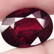 Ravishing 7.72ct rich violet red Rhodolite Garnet