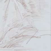 Pino (1939-2010), Framed Original Pencil Drawing, Hand Signed with Letter of Authenticity.