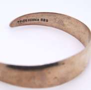 Vintage Sterling Silver Cuff Bangle