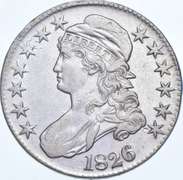 1826 Capped Bust Half Dollar