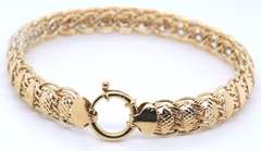 Favorite Yellow Gold Fancy Link Bracelet