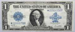 $1 Series 1922 Star Silver Certificate