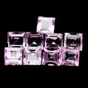 Glittering 12.13ct Brazilian pink Mystic Topaz set!