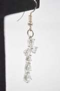 Set of CZ Earring Crosses in Sterling