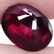 Ravishing 5.06ct rich violet red Rhodolite Garnet