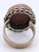 Vintage Sterling Silver Gemstone Ring