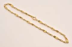 Stylish and Sturdy 14k Anklet