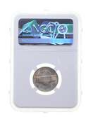 MS65 MINT ERROR 1950-D Jefferson Nickel 5FS Planchet Flaw @5:00 - NGC