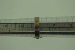 Sterling Silver Oval Green Stone Ring