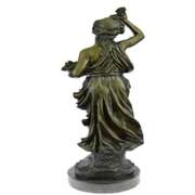 Bacchus Wine God Cellar Bronze Sculpture