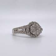 14kt White Gold & Diamond Ring