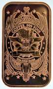 Morgan Dollar 1 oz .999 Fine Copper Bar