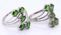 Lot of 2 Sterling Silver Rings