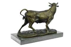 Wall Street Bull Bronze Sculpture