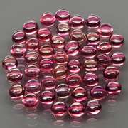 Fancy colored 4.55ct Songean Sapphire cabochon parcel