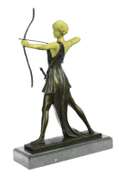 Diana the Hunter Bronze Sculpture